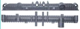 Caixa de radiador Constellation Superior Com Tres Bico