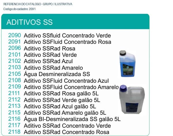 Aditivo SSFluid Concentrado Rosa